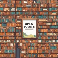 Logo del libro open source
